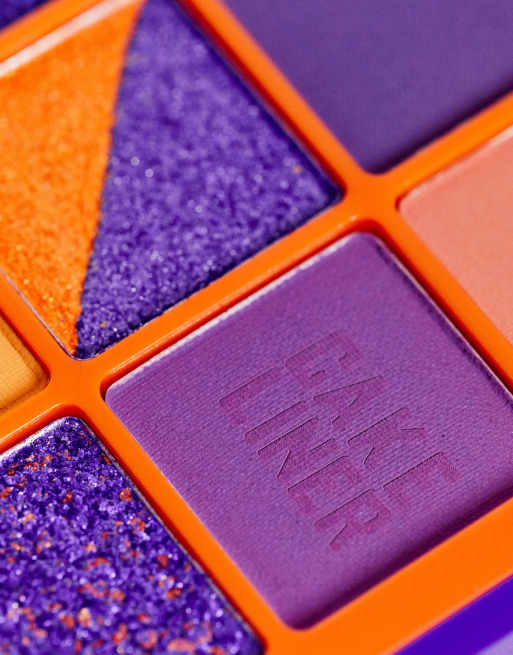 Huda Beauty - Color Block Obsessions - Oogschaduwpalet in oranje en paars , 3 van 4