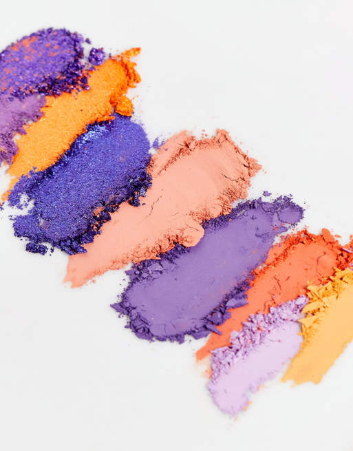 Huda Beauty - Color Block Obsessions - Oogschaduwpalet in oranje en paars , 4 van 4