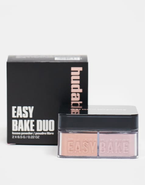 Huda Beauty – Easy Bake Duo – Löst puder, 2-pack – Pink Pumpkin - view 1