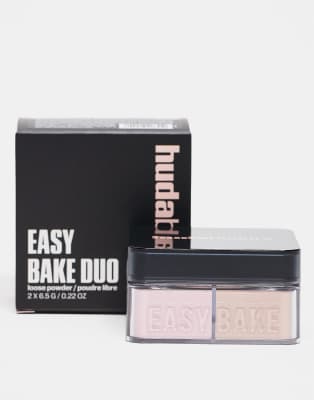 Huda Beauty - Easy Bake - Duo poudre libre - Cherry Peach-rose