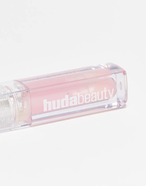 Huda Beauty - Faux Filler - Huile gelée pour les lèvres - Juicy Pink Lady, 3 de 4
