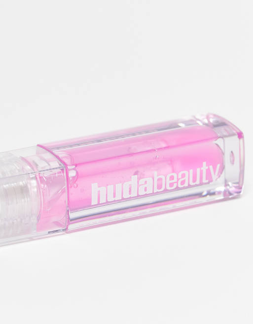 Huda Beauty – Faux Filler Jelly Oil – Błyszczyk do ust w kolorze Juicy Goji, 4 z 4
