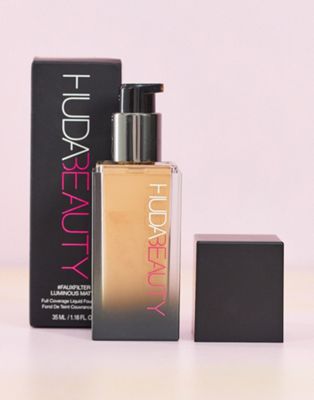 Huda Beauty #FauxFilter Luminous Matte Full Coverage Liquid Foundation | ASOS