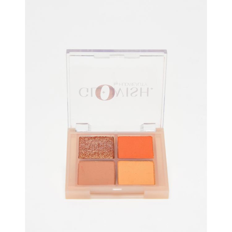 Huda Beauty GloWish Micro Mini Eyeshadow Palette - Clay | ASOS