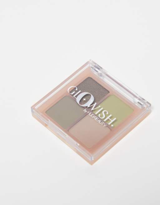 Huda Beauty - GloWish Micro Mini Eyeshadow Palette - Moss, 2 af 4