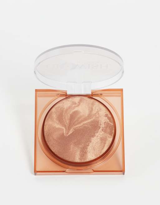 Huda Beauty - GloWish Soft Radiance - Bronzing poeder in tint 02 Medium, 2 van 4