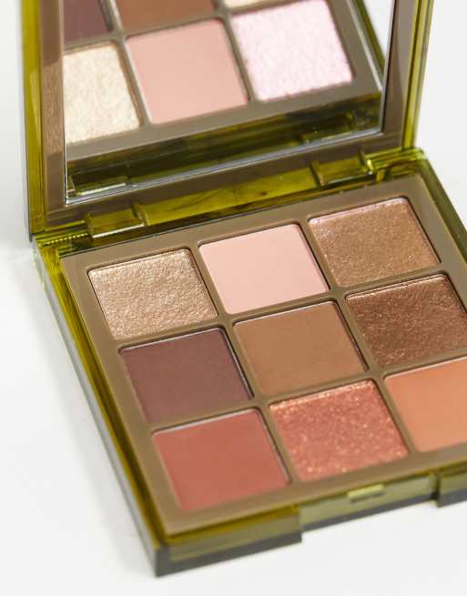 Huda Beauty – HAZE Obsessions – Paleta cieni do powiek – Khaki, 2 z 4