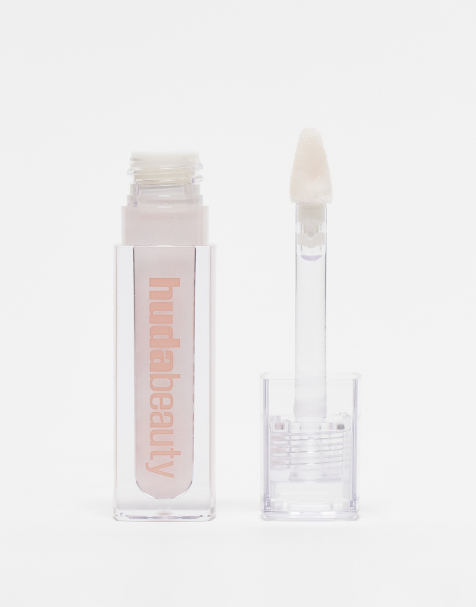 Huda Beauty – Icy Nude Faux Filler – Błyszczyk do ust – She Glitzy - view 1