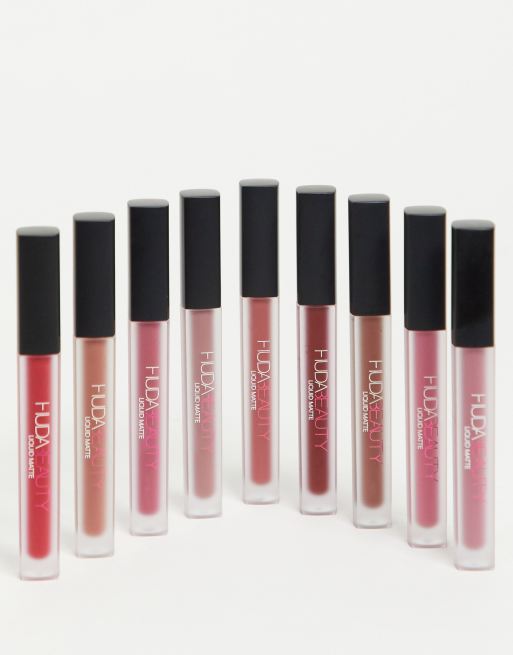 Huda Beauty – Liquid Matte Lipstick – Matt flytande läppstift – Trendsetter, 4 av 4