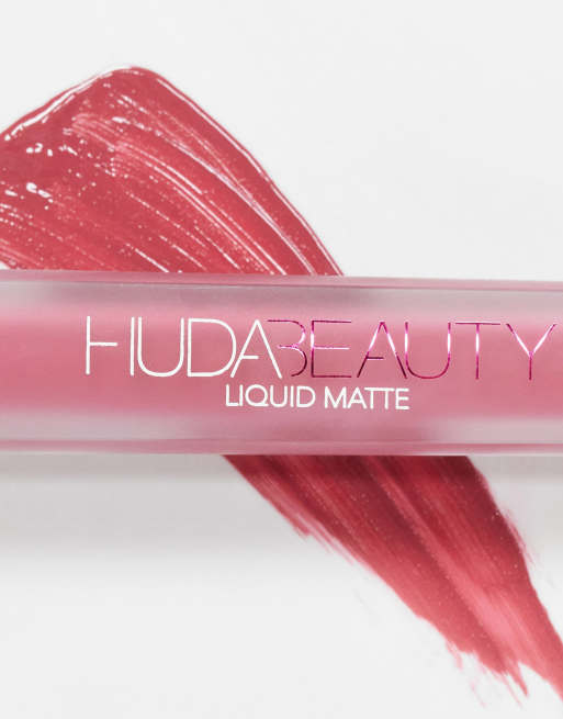 Huda Beauty – Liquid Matte Lipstick – Matt flytande läppstift – Trophy Wife, 2 av 4