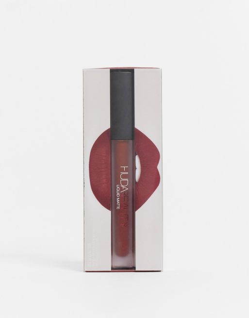 Huda Beauty – Liquid Matte – Matowa pomadka w płynie – Famous