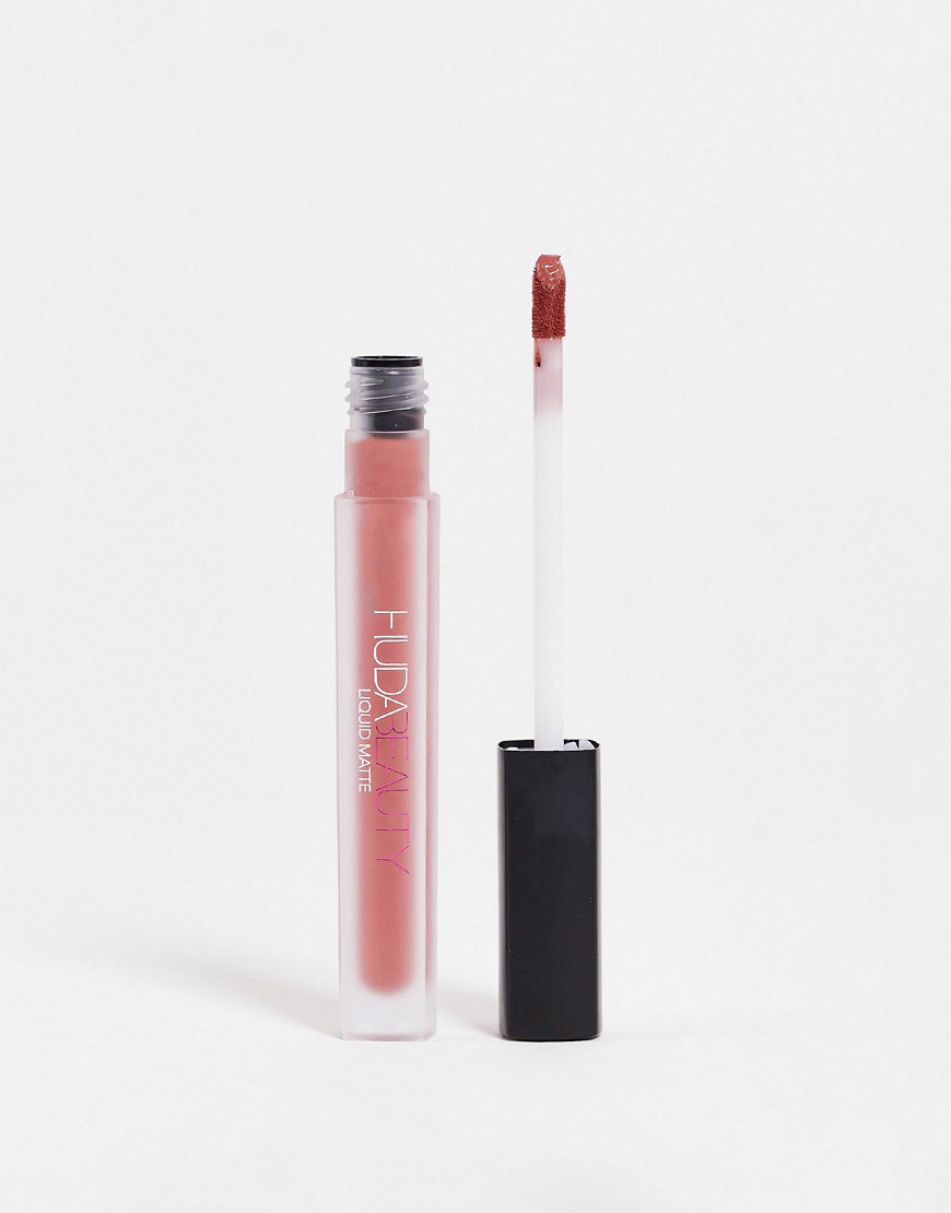 Huda Beauty Liquid Matte Ultra-Comfort Transfer-proof Lipstick - Bombshell-Neutral
