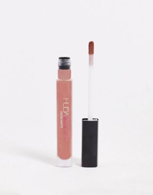Huda Beauty Liquid Matte Ultra-Comfort Transfer-proof Lipstick - Trendsetter-Brown