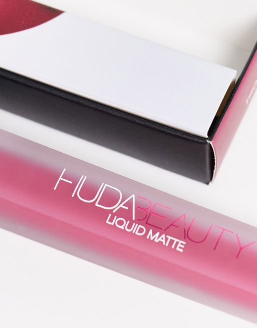 Huda Beauty Liquid Matte Ultra-Comfort Transfer-Proof Lipstick - Trophy  Wife