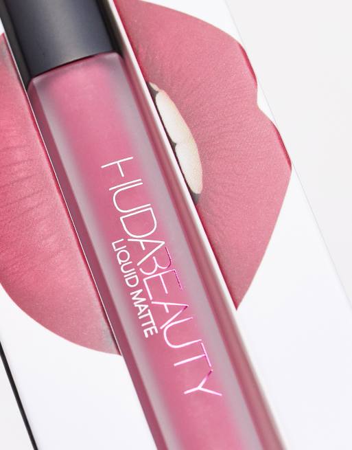 Huda Beauty Liquid Matte Ultra-Comfort Transfer-Proof Lipstick - Trophy  Wife