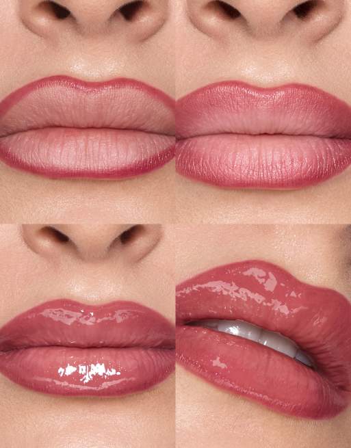 Huda Beauty Makeout Sesh Lip Kit - Rosy Nude 27% Saving