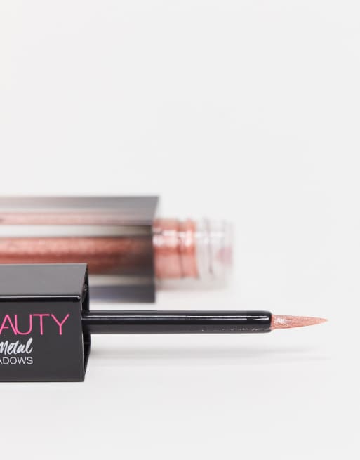 Huda Beauty – Matte & Metal Melted Lidschatten – Bubble Bath & Pink Champagne, 2 von 4