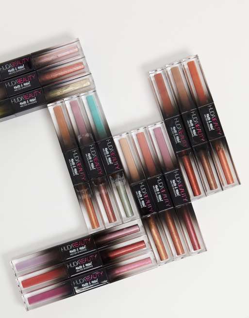 Huda Beauty Matte & Metal Melted Shadows - Bubble Bath & Pink Champagne, 4 of 4