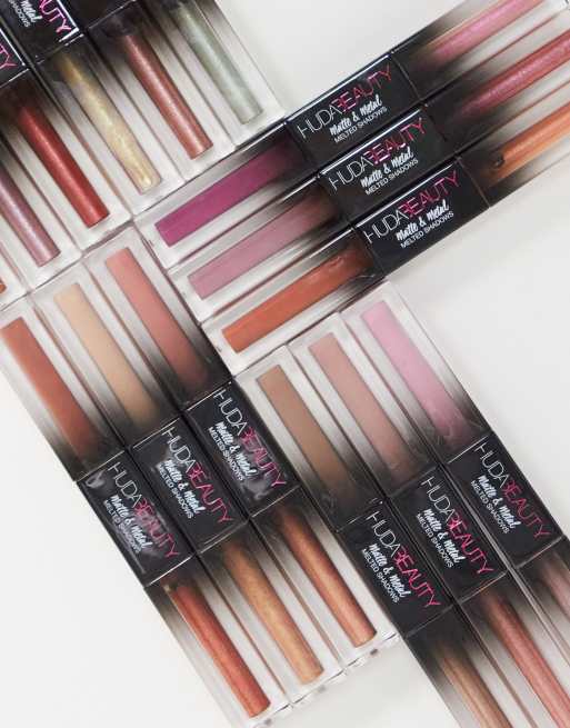 Huda Beauty Matte & Metal Melted Shadows - Faux Fur & Bamboo