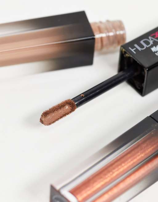 Huda Beauty – Matte & Metal Melted Shadows – Ögonskugga – Cashmere Robe & Penthouse Suite, 3 av 4