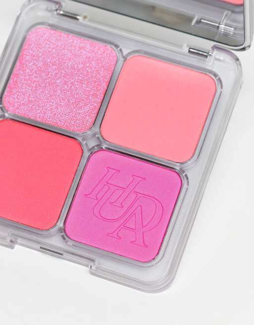 Huda Beauty – Paleta z różami – Baby Pink, 2 z 4