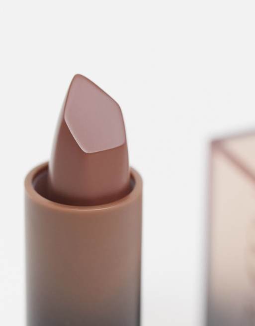 Huda Beauty – Power Bullet – Cream Glow Bossy Brown – Brunt, krämigt läppstift – Goal Digger, 2 av 4