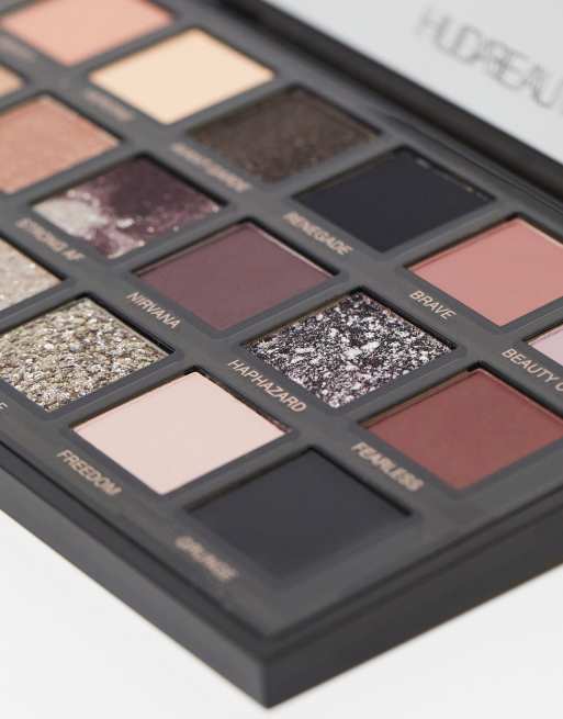 Huda Beauty – Pretty Grunge – Paleta 18 cieni do powiek, 2 z 4