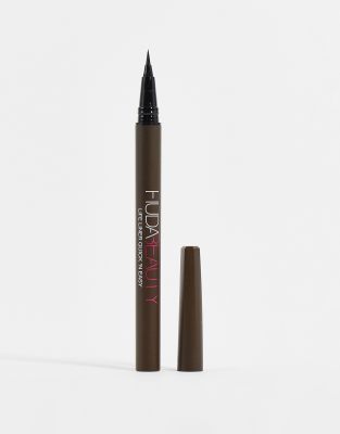 Huda Beauty - Quick ‘n Easy - Präziser flüssiger Eyeliner - Braun