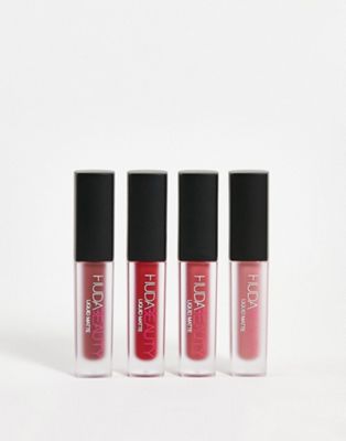 Huda Beauty Valentines's Day Liquid Matte Lipstick Mini Quad