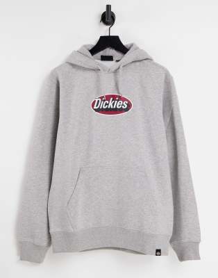 фото Худи серого цвета dickies saxman-серый