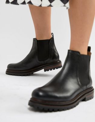 hudson black chelsea boots
