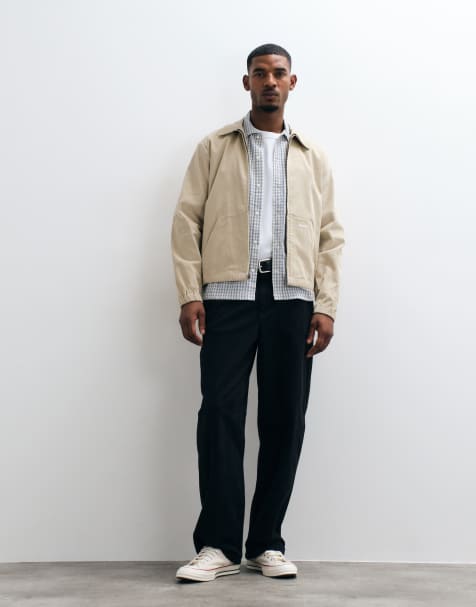 HUF 89 corduroy harrington jacket in ran - view 1