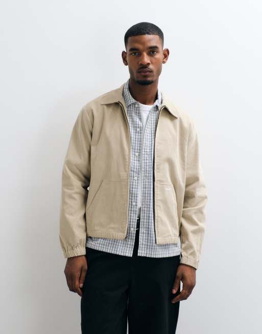HUF 89 corduroy harrington jacket in ran, 2 of 5
