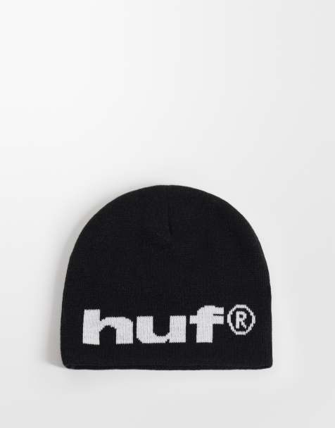 HUF 89 skull beanie in black - view 1