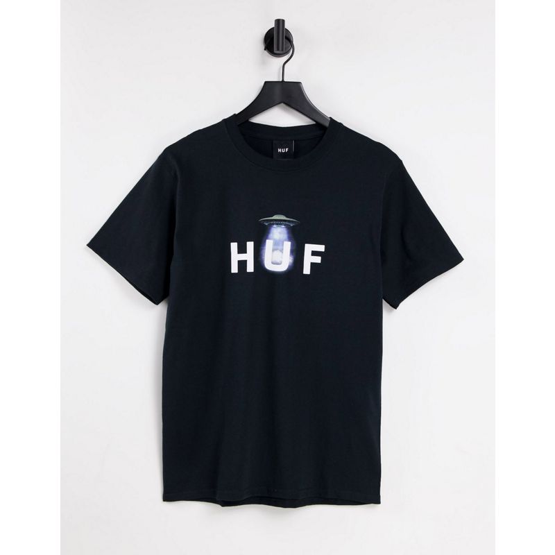 T-shirt e Canotte T-shirt stampate HUF - Abducted - T-shirt nera