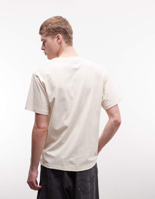 HUF – Blekt t-shirt med dalmatinertryck, 3 av 5