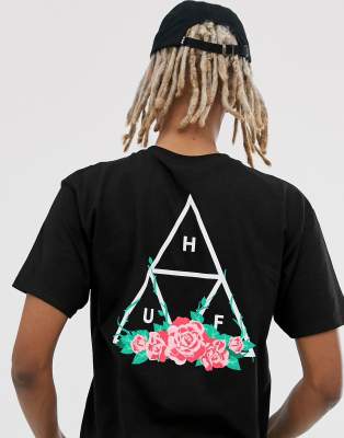 huf rose shirt