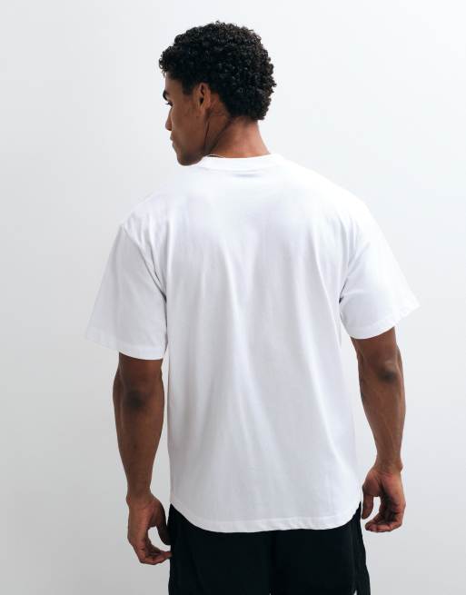 HUF cow graphic t-shirt in white, 4 of 5