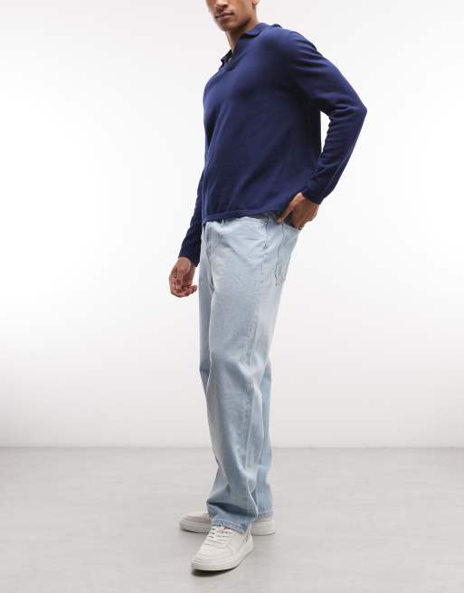 HUF - Cromer - Jean droit - Bleu clair délavé, 3 de 5