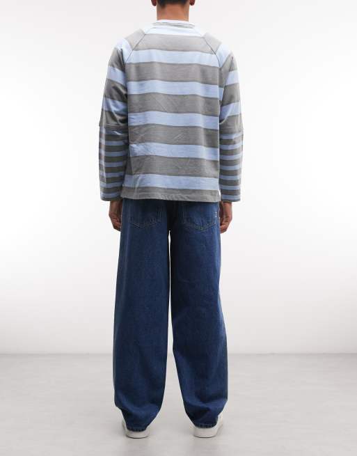 HUF - Cromer - Jeans met rechte pijpen in mid-wash blauw, 2 van 5