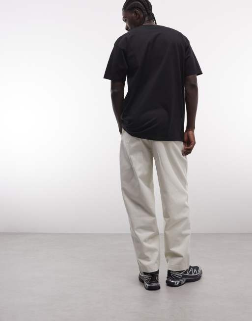 HUF - Cromer - Pantalon droit - Blanc, 3 de 5