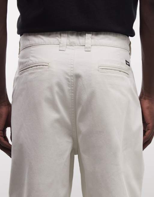 HUF - Cromer - Pantaloni dritti bianchi, 4 di 5