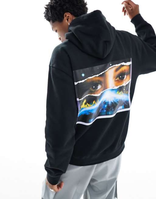 Digital cheap print hoodies