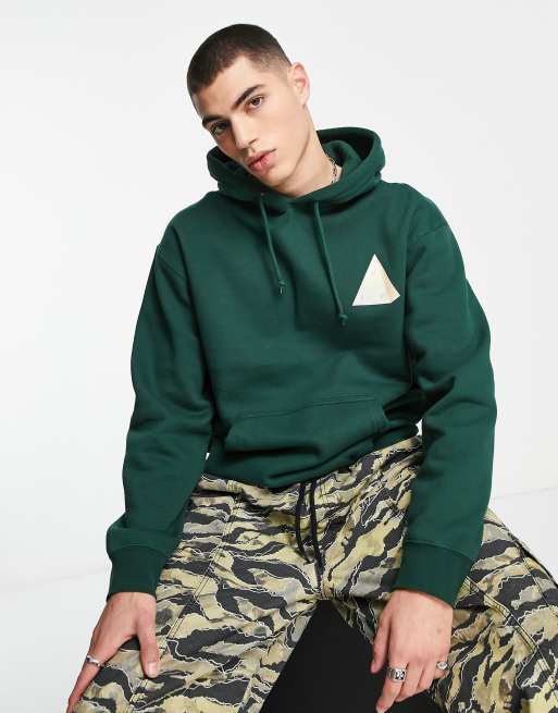 Huf top hoodie green