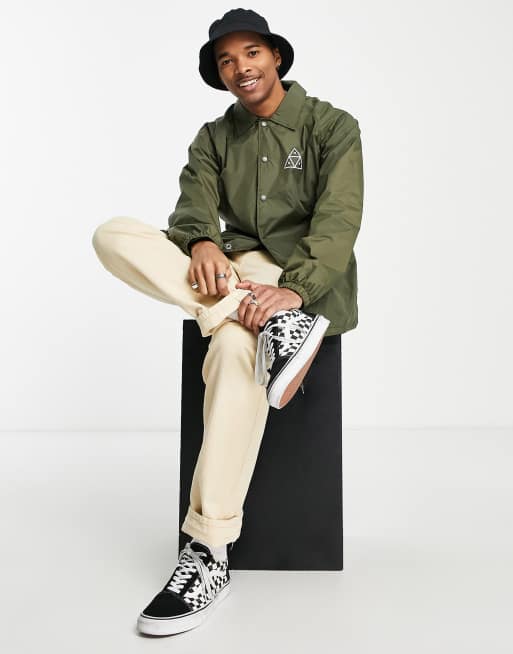 Olive coach outlet jacket