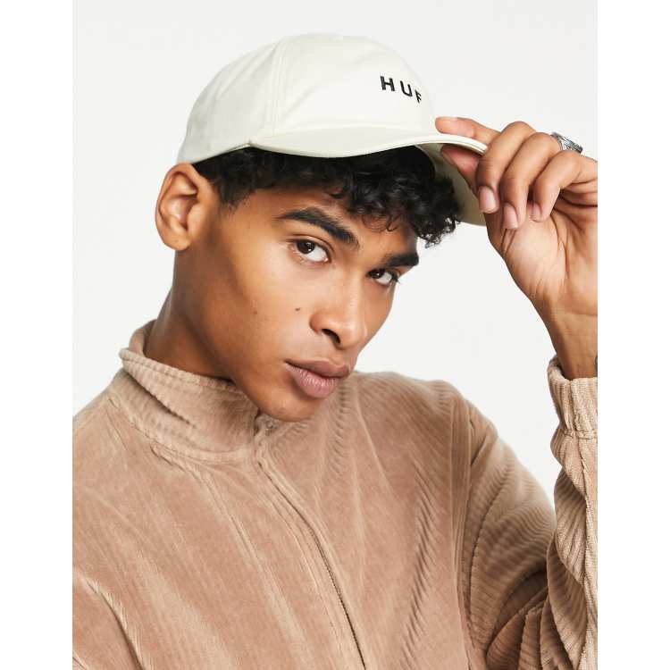 HUF Essentials OG Logo Brown Hoodie