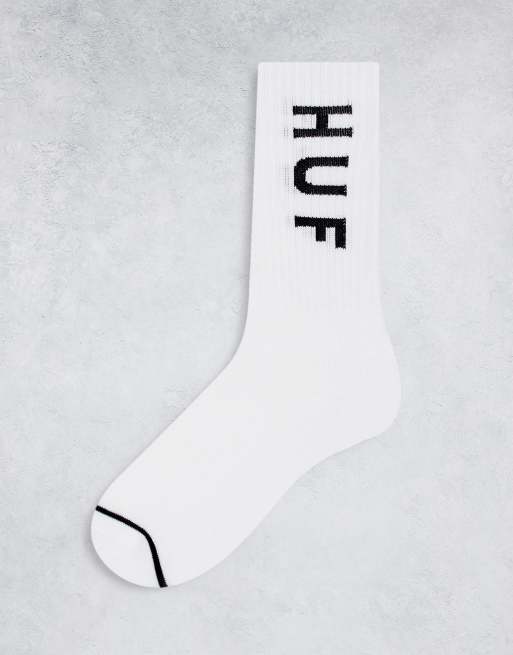 HUF essentials OG socks in white