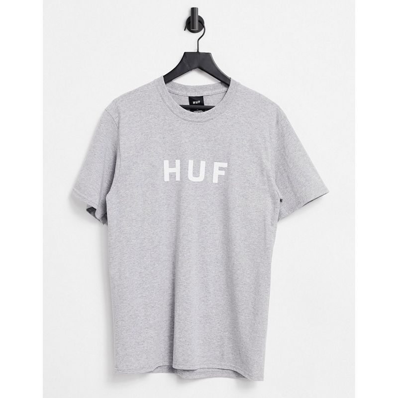 T-shirt stampate T-shirt e Canotte HUF - Essentials Original - T-shirt con logo grigia