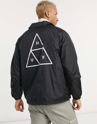 Huf triple shop triangle coaches jacket