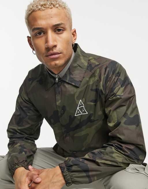 Camo hot sale huf jacket